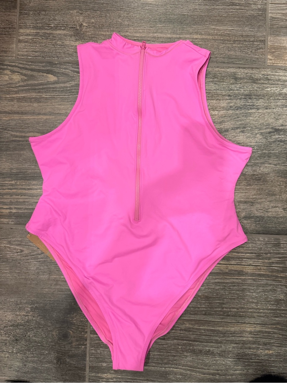 SKIMS Plus Size Hot Pink One-Piece Swimsuit with Logo Brand New w/tags